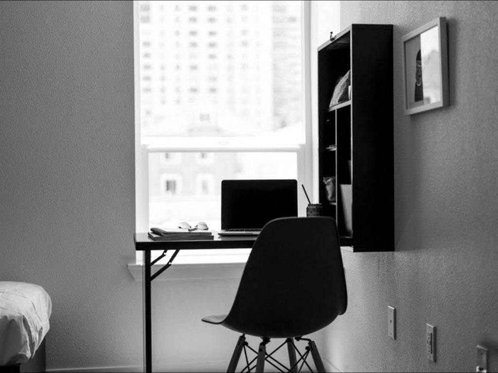 Desk area